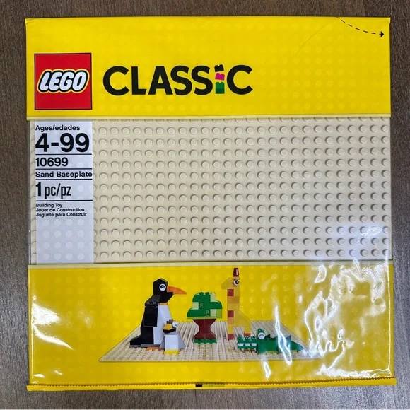 NISB LEGO 10699 SAND BASEPLATE x 2